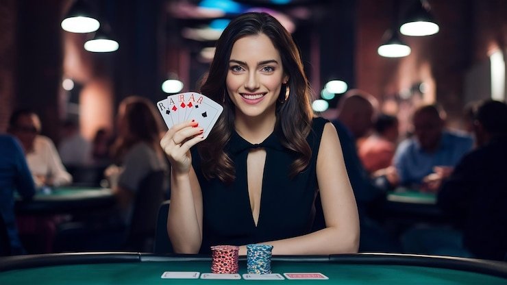 Antarmuka aplikasi mobile lotte4d menampilkan tabel live casino dan menu navigasi
